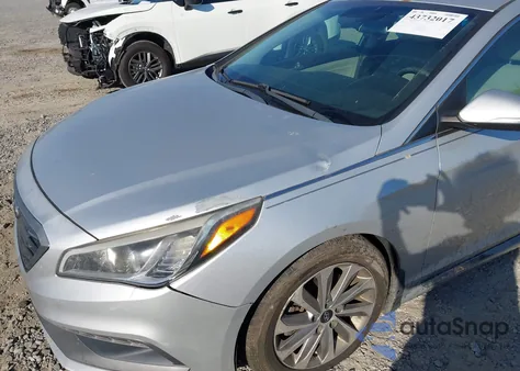 2017 Hyundai Sonata Sport из США, поврежденный, VIN 5NPE34AF4HH563705